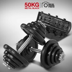 ดัมเบล 50 กิโล สีดำ