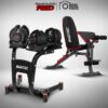 SET ดัมเบล X15 ม้านั่ง RED