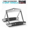 V-Grip-Handle-ตัวจับเล่นเครื่องเคเบิ้ล-ด้ามจับหุ้มยาง