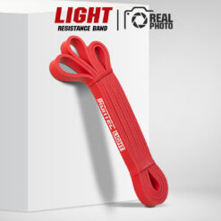 ยางยืดออกกำลังกาย Resistance Band สีแดง LIGHT