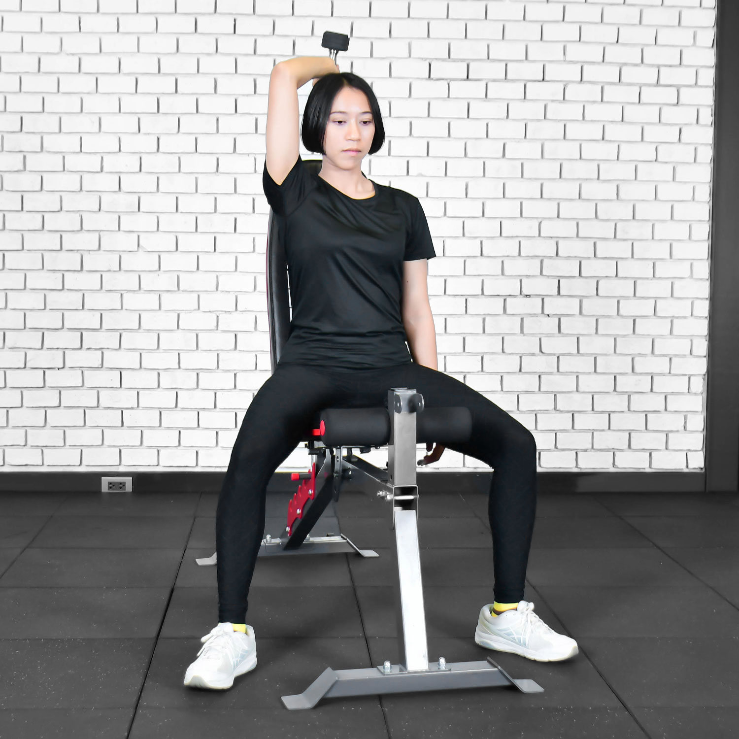 One Arm Overhead Tricep Extension เครื่องออกกําลังกาย IRONTEC
