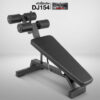 ม้านั่งยกน้ำหนัก DJ154 Decline & Situp (Commercial Grade)