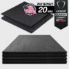แผ่นยางกันกระแทก 50×50 รุ่น ARMOR CLASSIC (หนา 20มม.) ชุด 4 แผ่น 1