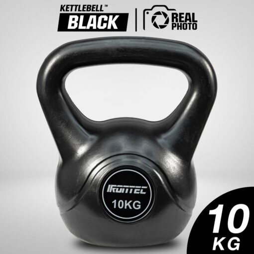 เคตเทิลเบล 10KG สีดำ (Black Kettlebell)