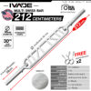 บาร์เล่นแขน 212CM Multi Swiss Bar (แกน 2 นิ้ว)