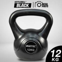 เคตเทิลเบล 12KG สีดำ (Black Kettlebell)