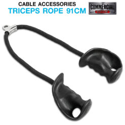 ERGONOMIC-GRIP เชือกหลังแขน (Triceps Rope) 91cm (MD-TRI084)