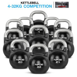 ชุดเคตเทิลเบล IVADE COMPETITION STEEL 4-32KG (MD2206)