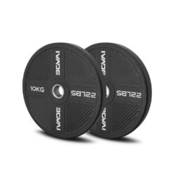 แผ่นน้ำหนัก 10KG x 2 แผ่น Bumper Plate (รูขนาด 2 นิ้ว) รุ่น MD1056