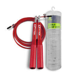 MDBuddy เชือกกระโดด อลูมิเนียม สีแดง ยาว 3 เมตร (MDJR033)