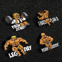 OVCM แพทช์ติดกระเป๋า Series นักกล้าม (แพทช์ตีนตุ๊กแก)