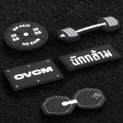 OVCM แพทช์ติดกระเป๋า Series GYM LIFESTYLE (แพทช์ตีนตุ๊กแก)