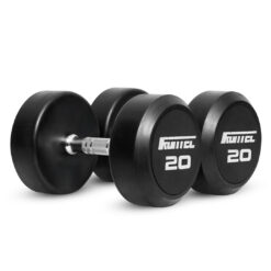 ดัมเบลกลม หุ้มยาง IRONTEC ขนาด 20KG x 2 ชิ้น (DB4012)