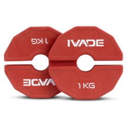 Alternative view of แผ่นน้ำหนัก Rubber Change Plate 1KG x 2 ชิ้น (MD1050)