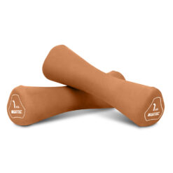 Alternative view of ดัมเบล 1KG (1 คู่ ) หุ้มยาง Neoprene สี Chocolate (MD7516)